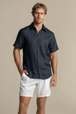 Short Lino Con Resorte