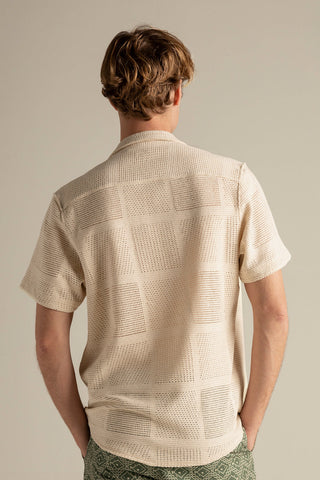Camiseta polo tejida