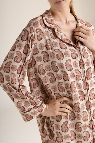 Camisón manga larga