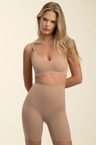 Short tiro alto invisible