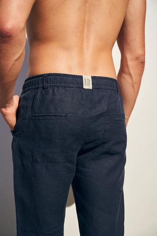 Pantalón en lino de hombre