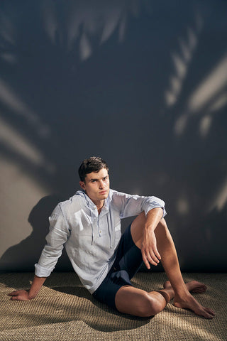 Short Lino Con Resorte