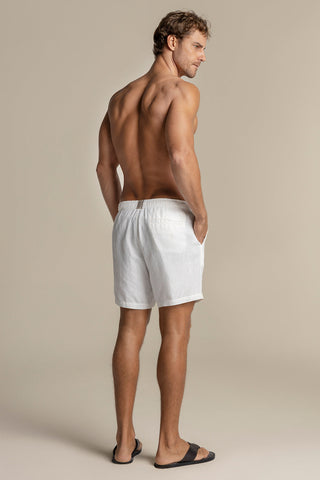 Short Lino Con Resorte