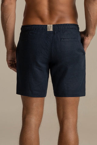 Short Lino Con Resorte