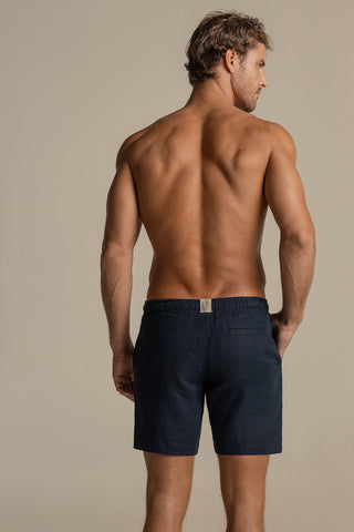 Short Lino Con Resorte