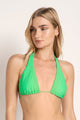 TOP BIKINI TRIANGULO VERDE