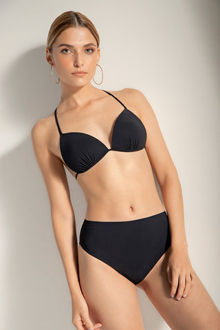 Panty culotte negro - Bikini