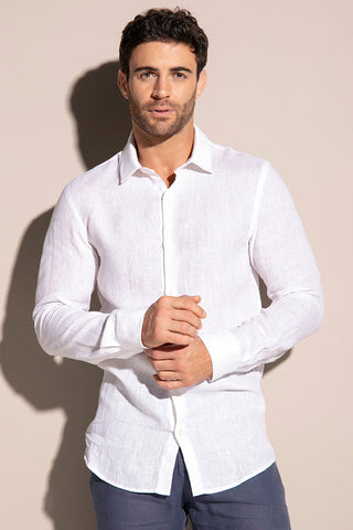 Camisa de hombre en lino