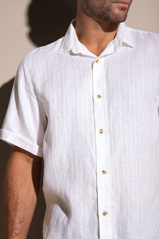 Camisa de hombre en lino