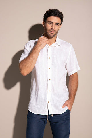 Camisa de hombre en lino