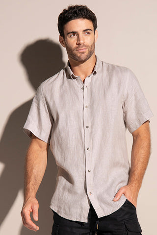 Camisa de hombre en lino