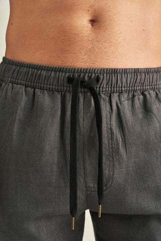 Pantalón en lino de hombre